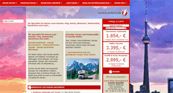 Desktop Screenshot of kanada.xtremo.de